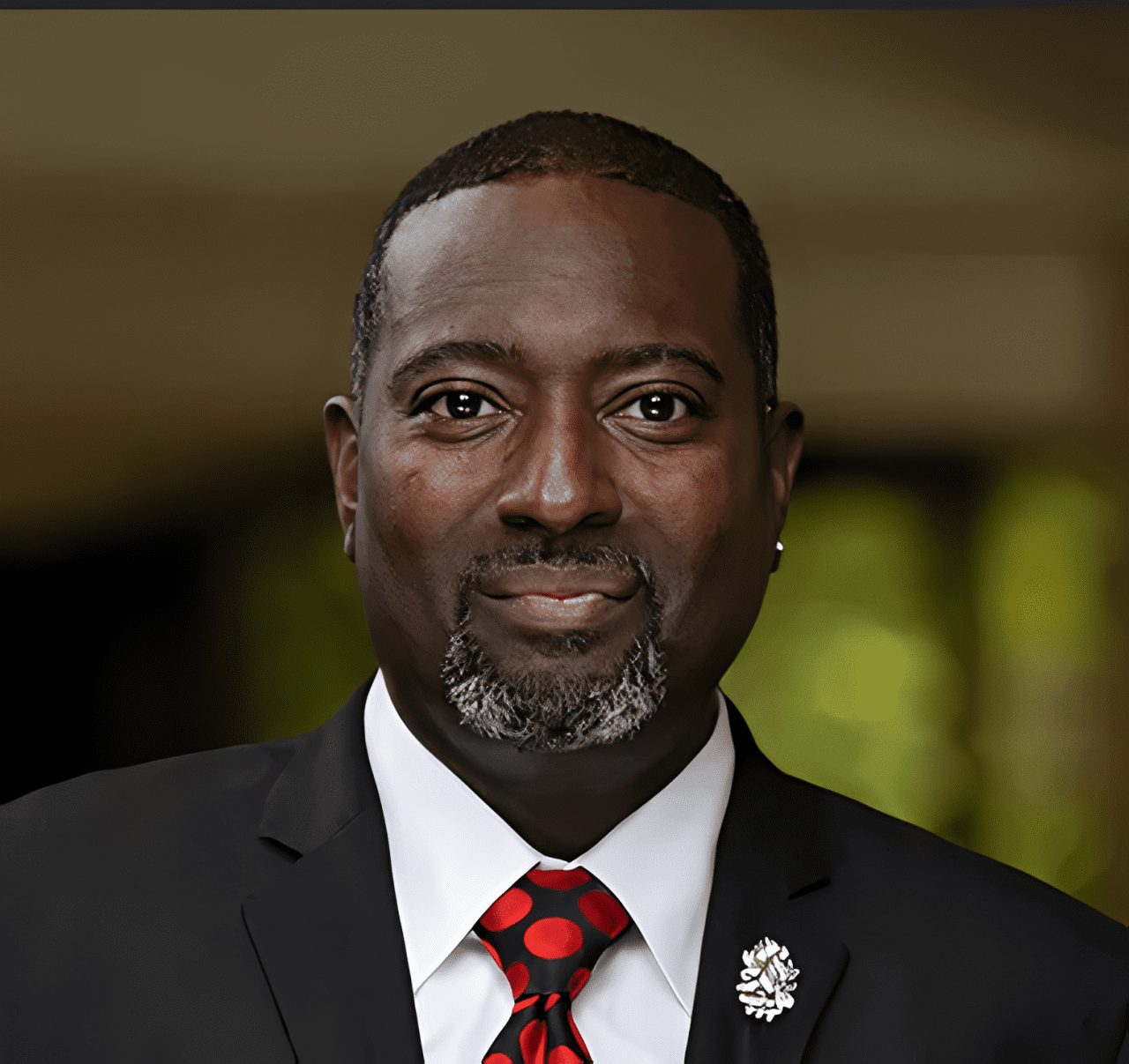 Portrait of man wearing formal attire