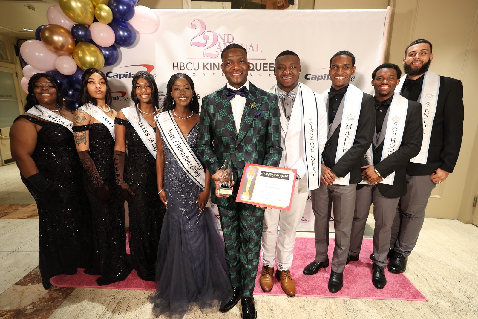 Group of people in formal attire