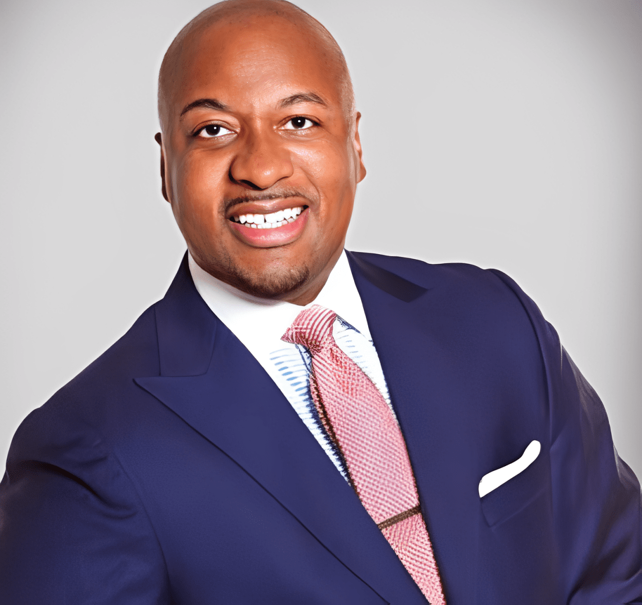 Confident man in formal attire