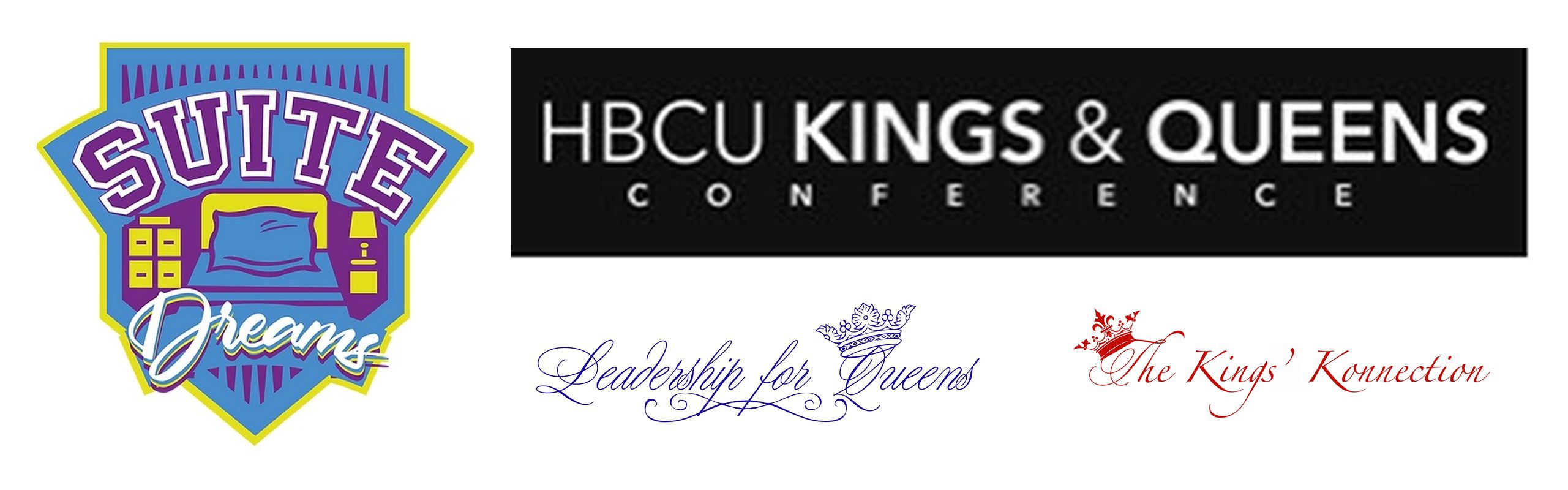 Logo for HBCU Kings Conference and Leadership for Queens.